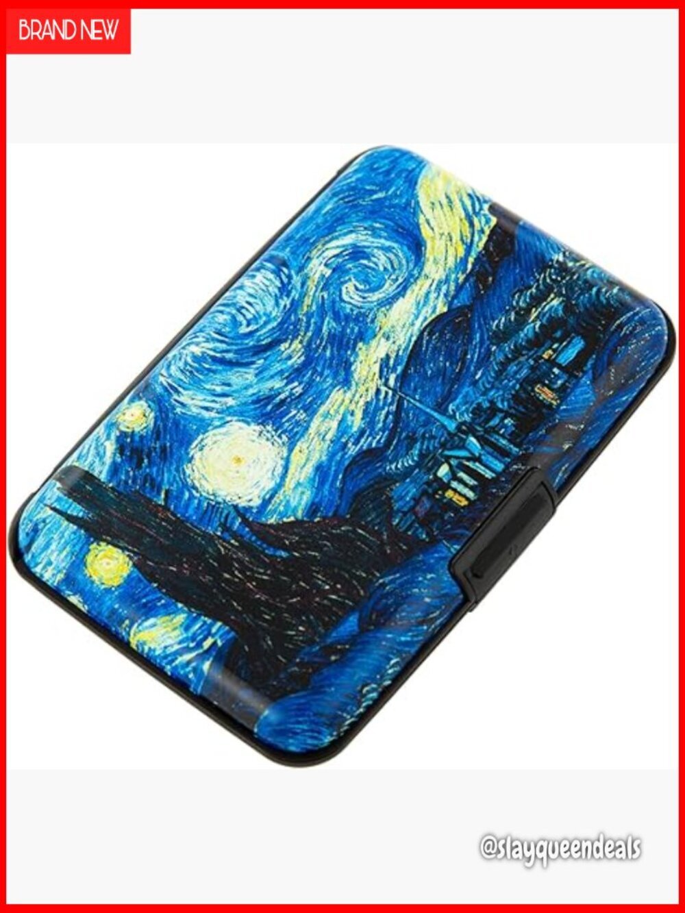 Slim RFID Blocking Metal Wallet Card Holder Aluminum Hard Case Compact